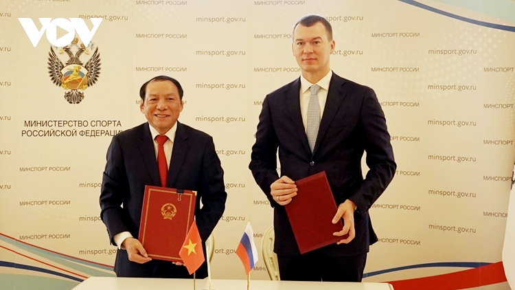 Vietnam and Russia promote cooperation in sports